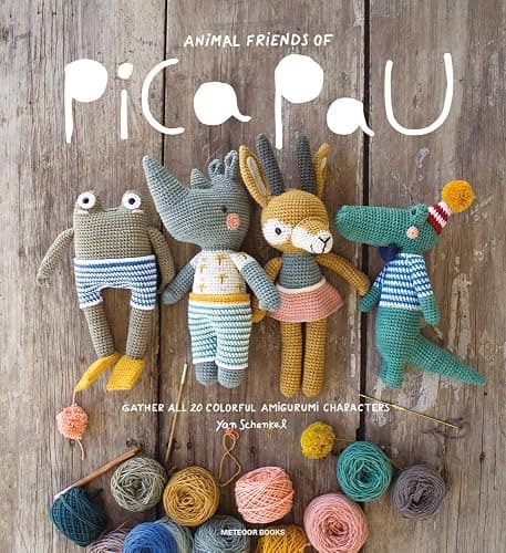 Animal Friends of Pica Pau: Gather all 20 colorful amigurumi animal characters - Image 1
