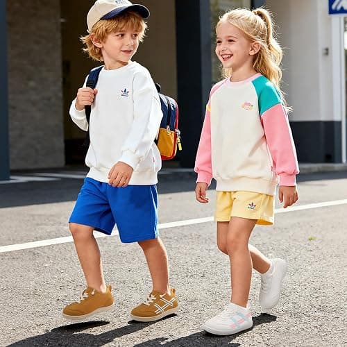LeIsfIt Toddler Shoes Boys Girls Wide Barefoot Shoes Kids Slip on Casual Sneakers Breathable Non-Slip Sneakers for Walking Play School Tennis thumbnail 2