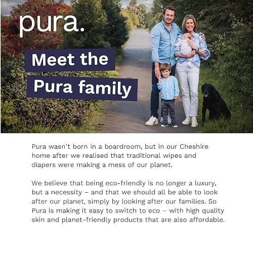 Pura Hypoallergenic Diapers, Size 2 (7-13 lbs) Totally Chlorine Free, Wetness Indicator, Suitable for Sensitive Skin, Soft Organic Cotton, Overnight, 3 Packs of 29 (87 Baby Diapers) thumbnail 9