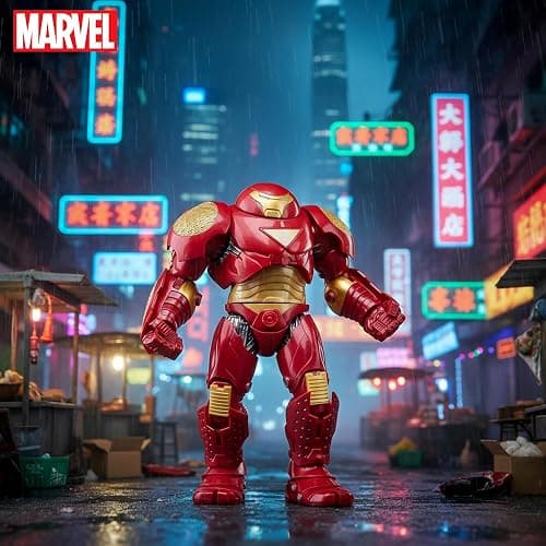 Marvel Legends Series Hulkbuster Comics Action Figure, Red thumbnail 7