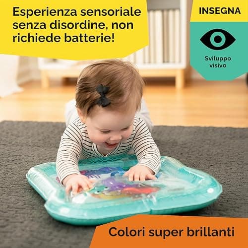 Baby Einstein, Tappetino d'acqua Sensory Splash Ocean Explorers, per giocare a pancia in giù o da seduti, 0-36 mesi thumbnail 8
