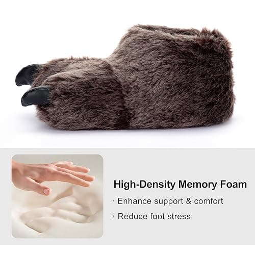 ULTRAIDEAS Animal Paw Slippers for Women and Men, Funny Claw Slippers for Adult and Kids, Unisex Cute Costume House Shoes thumbnail 5
