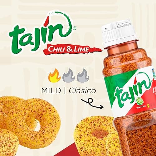 Snak Club Tajin Mango Rings Gummy Candy, Fruit Candy Gummies with Chili and Lime Seasoning, Mild, Gluten-Free and Vegan Snacks, 11 oz Resealable Bag thumbnail 5