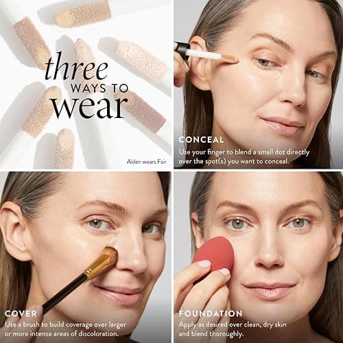 LAURA GELLER NEW YORK The Ideal Fix Concealer - Light - Buildable Medium to Full Coverage Liquid Concealer - Covers Under Eye Dark Circles & Blemishes - Long-Lasting thumbnail 5