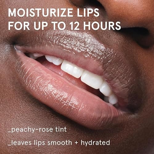 Glossier Balm Dotcom Hydrating Tinted Lip Balm - Universal Salve, Up to 12Hr Moisture for Dry Lips, Cuticles & Skin - Lanolin, Beeswax & Castor Oil - Mango, Tropical Peach Tint, 15ml thumbnail 2