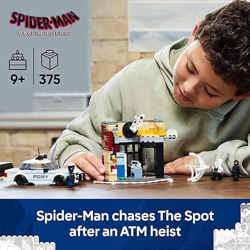 LEGO Marvel Spider-Verse Miles Morales vs. The Spot Building Toy Set - Marvel Superhero Toy for Kids, Boys and Girls, Ages 9+ - with 4 Minifigures - Gift Idea for Birthday - 76311 thumbnail 2