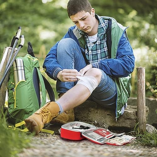 General Medi 2-in-1 First Aid Kit (215 Piece Set) + 43 Piece Mini First Aid Kit -Includes Ice(Cold) Pack, Moleskin Pad and Emergency Blanket for Travel, Home, Office, Car, Workplace thumbnail 6