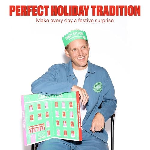 Candy Kittens Advent Calendar 2025 – 24 Bags of Vegan Sweets, Ideal for Christmas Countdown – Pick and Mix Sweet Hampers, No Gelatine, Natural Flavours, Delicious Holiday Treats for All Ages thumbnail 2