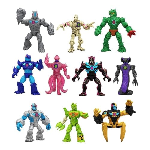 MrBeast Lab Hybrids Single Pack, Mix & Match Millions of Combinations to Create The Ultimate Beast and Reveal Individual Beast Parts to Create 1 of 10 4" Hybrid Figures, 30+ to Collect thumbnail 10