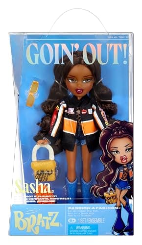 Bratz Goin’ Out! Sasha Fashion Doll with Accessories - Image 1