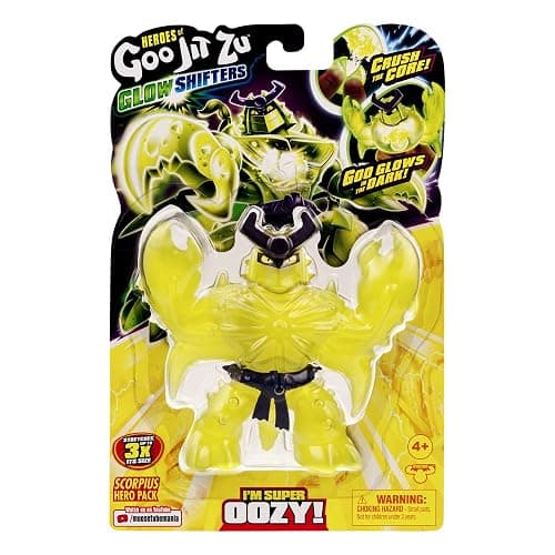 Heroes of Goo Jit Zu Glow Shifters Scorpius Action Figure [Goo Glows in the Dark!] thumbnail 3