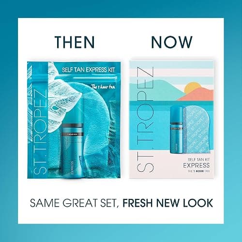 St.Tropez Self Tan Express Mini Kit: Travel-Sized Light/Medium/Dark 1-3 Hour Express Mousse and Tanning Applicator Mitt, Even & Natural, Vegan thumbnail 5