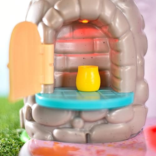Sunny Days Entertainment Honey Bee Acres Rainbow Ridge Sunburst Art Studio – 50 Furniture Accessories with Exclusive Unicorn Figure | Light Up Dollhouse Playset | Pink Pretend Play Toys for Kids thumbnail 7