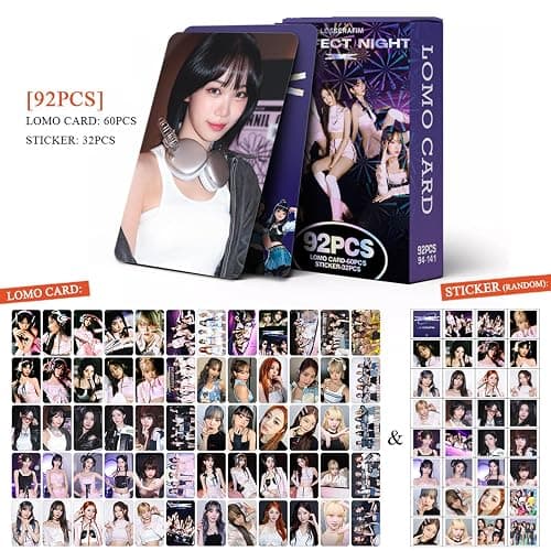 KPOPBP Album Photocards Kpop PERFECT NIGHT Lomo Cards Set Gift Merch for Fans thumbnail 3