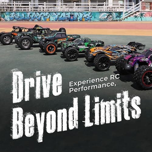 HAIBOXING 1:18 Scale RC Monster Truck 18859E, 2.4GHz Remote Control Fast RC Car 36km/h 4WD Off-Road Water-Resistant Electric Powered Vehicle with Dual Batteries, Ideal for Kids and Adults thumbnail 8