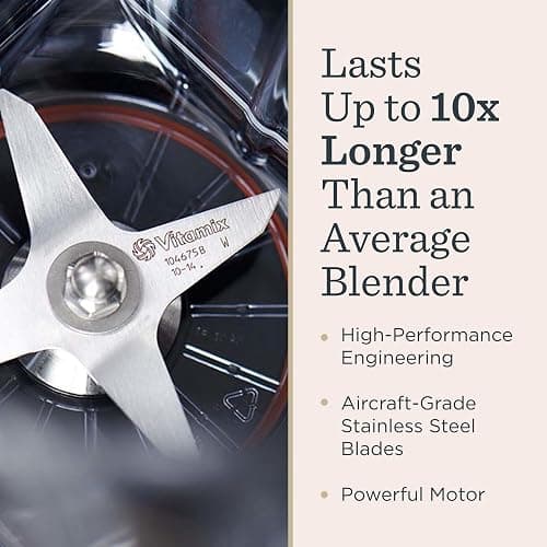Vitamix Propel Series 750 Blender with Four Blending Programs, Self-Cleaning Program, Professional-Grade Blender for Smoothies, Soups and More, Stainless-Steel Blades, 64 Oz Container, Black thumbnail 7