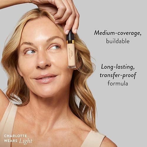 LAURA GELLER NEW YORK The Ideal Fix Concealer - Light - Buildable Medium to Full Coverage Liquid Concealer - Covers Under Eye Dark Circles & Blemishes - Long-Lasting thumbnail 9