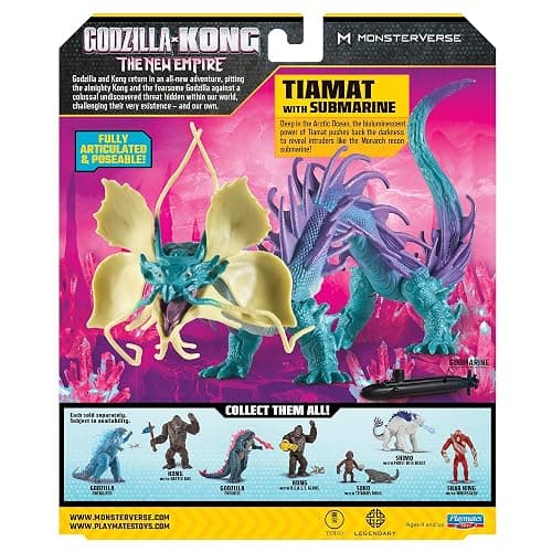 Godzilla X Kong Monsterverse 6 Inch Action Figure - TIAMAT thumbnail 6