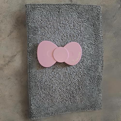 Impressions Vanity Hello Kitty Bow LED Compact Mirror, Double Sided Cute Travel Makeup Mirror, Soft Touch Button with Slide Down Auto Shut Off (Small) thumbnail 2