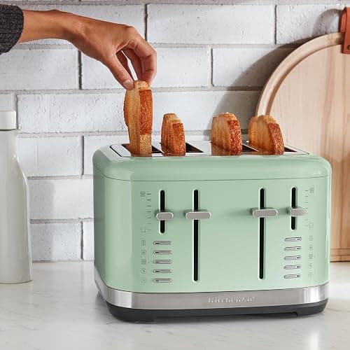 KitchenAid 4 Slice Toaster, KMT4109PT, Pistachio thumbnail 2