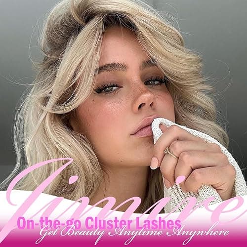 Fairy Lash Clusters Natural Look Manga Eyelash Clusters Wispy D-Curly Cluster Eyelash Extensions 110 Pcs 8-16MM Wispy Individual Lashes Wet-Look Lash Extension with Invisible Lash Band thumbnail 6