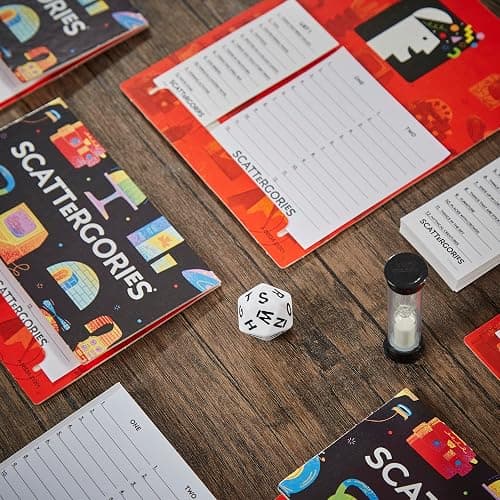 Scattergories Classic Game, Party Game for Adults and Teens Ages 13 and Up, Board Game for 2+ Players (English & French) thumbnail 4