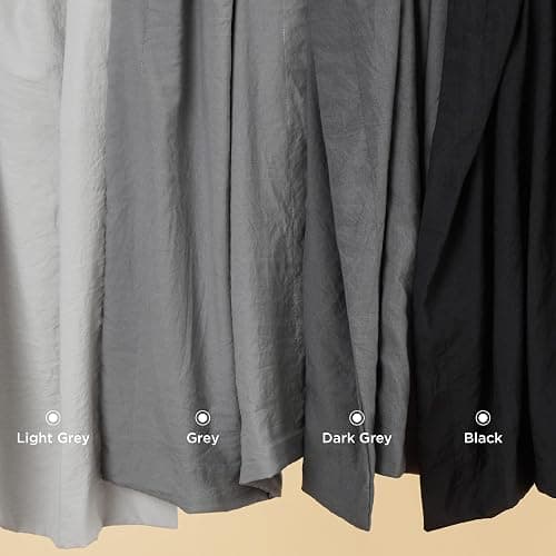 Bedsure Black Duvet Cover Full Size - 3 Pieces Prewashed Extra Soft Cotton-Like Bedding Set, Includes 1 Duvet Cover 80x90 Inches with Zipper Closure & 2 Pillow Shams, Comforter Not Included thumbnail 7