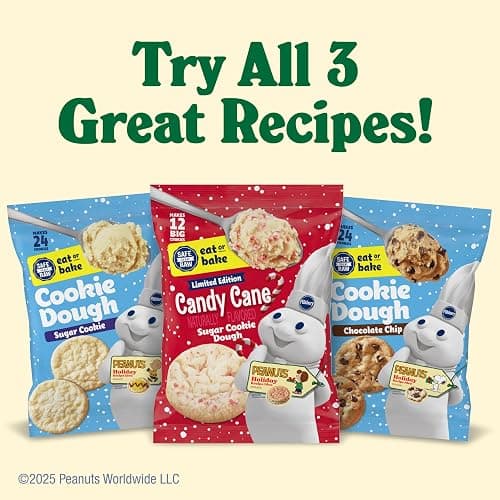Pillsbury Ready to Bake Chocolate Chip Cookie Dough, Makes 24 Cookies, 16 oz thumbnail 5