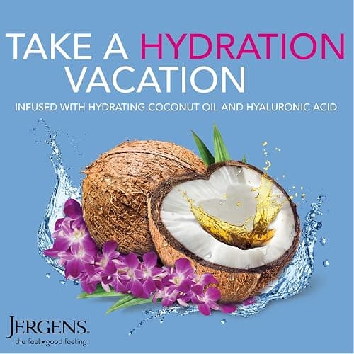 Jergens Wet Skin Body Lotion with Coconut Oil, In Shower Lotion for Dry Skin, Fast-Absorbing, Non-Sticky, Dermatologist Tested, 10 Ounce thumbnail 3