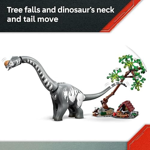 LEGO Jurassic World Raptor & Titanosaurus Tracking Mission Kids Toy - Building and Learning Toy for Pretend Play - Dinosaur Action Figures for Boys & Girls, Ages 7+ - Gift Idea for Birthdays -76973 thumbnail 4