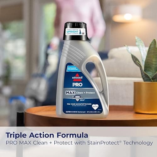 BISSELL TurboClean, Upright Carpet Cleaner, Pro Max Clean & Protect + Oxy Urine Eliminator Formula Included, 3952 thumbnail 2