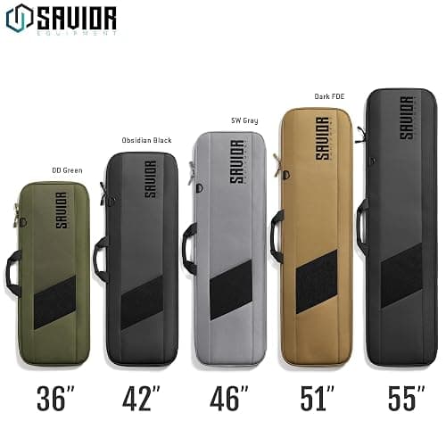 Savior Equipment Specialist Single Long Gun Bag Tactical Padded Soft Case w/Padded Handle Carrier, Adjustable Sling, Dual Lockable Zipper thumbnail 6