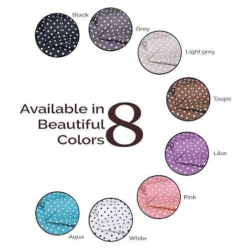 Superior Polka Dot Sheet Set, 600 Thread Count Cotton Blend Bedding Sets, Soft and Wrinkle Resistant Sheets with Deep Fitting Pockets - Full, Black thumbnail 10