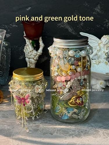 mystery jewelry jar custom mystery jewelry jar vintage whimsical fairy gothic thumbnail 9