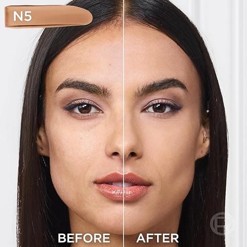 L'Oreal Paris True Match Super-Blendable Foundation, Medium Coverage Liquid Foundation Makeup, N5, Medium, 1 Fl Oz thumbnail 4