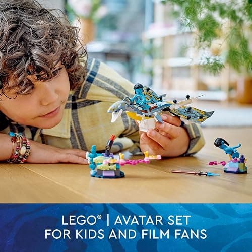 LEGO Avatar Ilu Discovery 75575, The Way of Water Movie Building Toy Ocean Set, Animal-Like Underwater Creature Figure, Collectible Display Idea for Kids and Movie Fans thumbnail 2