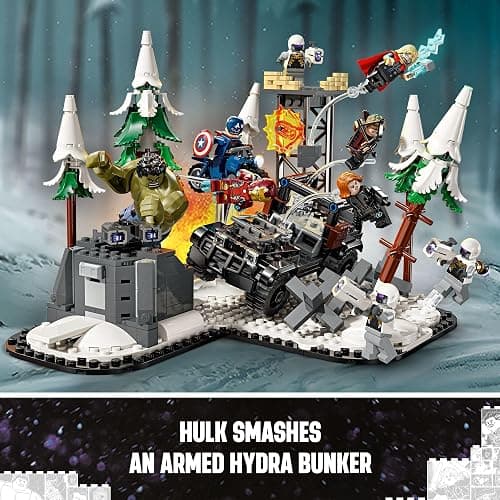 LEGO Marvel The Avengers Assemble: Age of Ultron Building Toy Set - Marvel Toy & Figures for Boys & Girls, Ages 10+ - Gift Ideas for Kids - Includes 6 Superhero Minifigures - 76291 thumbnail 4