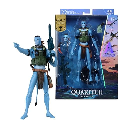 McFarlane Avatar Kallich of Fire and Ash (Ash Recom) Gold Label 7" Action Figure Collector Edition thumbnail 10