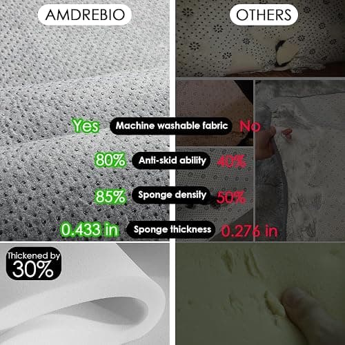 Amdrebio Black White Grey Rugs for Living Room Bedroom, 8x10 Large Fluffy Shaggy Furry Area Rug for Kids Room Dorm Home Office Apartment, Fuzzy Shag Plush Floor Modern Cool Carpet for Men Teen Boys thumbnail 7