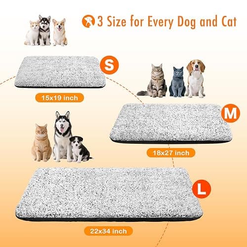 Self Warming Cat Bed, 2.0 Upgraded Thermal Mat for Indoor Cats, 18 x 27 In | Non-Electric Self Heating Cat Pad, Removable Washable Cover, Heat-Reflective Foil, Non-Slip Base for Kittens and Senior Cats thumbnail 7
