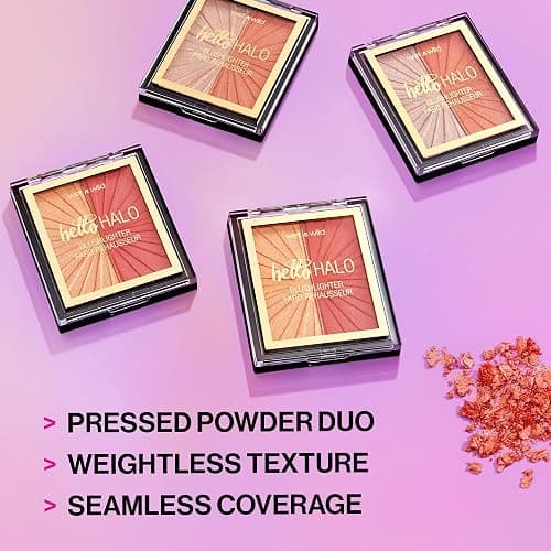 Wet n Wild MegaGlo Blushlighter, Blendable Blush & Highlighter Set, Shimmery Metallic Finish, Highlight Bling thumbnail 4