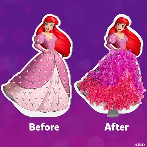 Skillmatics Poke-in Art – Disney Princesses, Wood Craft Kit, Gift for Kids | DIY Mess-Free Fun, Cinderella, Ariel Fine Motor Skills, Screen-Free, Travel Activity, Girls & Boys Ages 4, 5, 6, 7, 8, 9 thumbnail 7