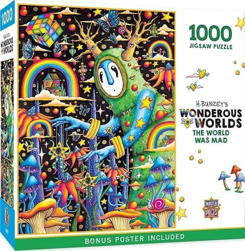 MasterPieces 1000 Piece Jigsaw Puzzle for Adults and Family - The World was Mad - 19.25"x26.75" - Image 1
