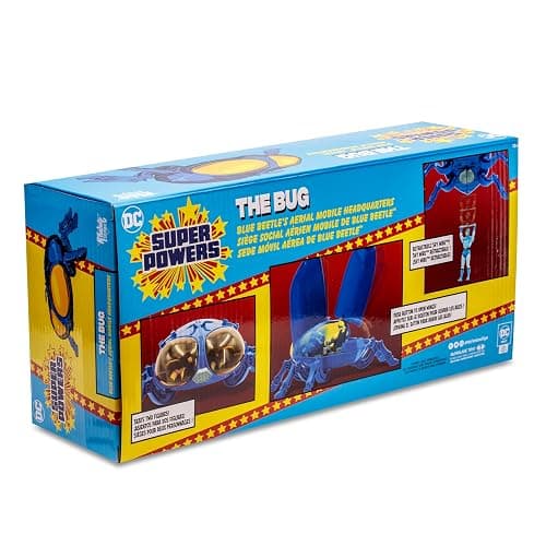 McFarlane Toys - DC Super Powers The Bug (Blue Beetle's Aerial Mobile Headquarters) Vehicle thumbnail 12