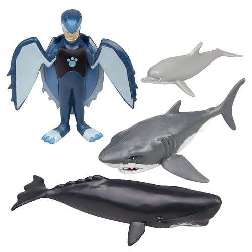 Wild Kratts 4-Pack Action Figure Set - Activate Creature Power - Swimmers thumbnail 7