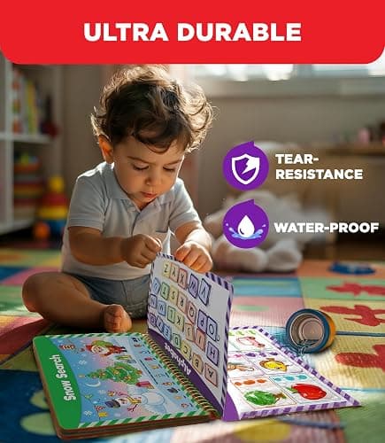 Doctor Jupiter Montessori Preschool Busy Book for Toddlers 3+ Year Olds | Preschool Learning Activities - Educational Travel Toys | Birthday Gift Ideas for Boys & Girls thumbnail 5