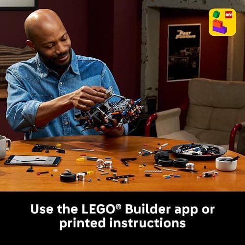LEGO Technic Fast and Furious Dodge Charger R/T Car 42231 | Building Sets for Adults, Ages 18+, Highly Detailed Model Car Kit for Display, 1516 pieces, Gift for Fans of the Movie thumbnail 2