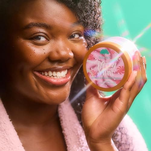 Tree Hut Merry Mint Whipped Shea Body Butter, Long-Lasting Hydration for Soft, Smooth Skin, Nourishing Essential Body Care, Lightweight Moisturizer, Holiday Gift & Stocking Stuffer, 8.4 fl oz thumbnail 5