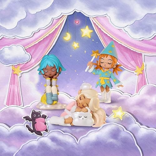 POP MART Lil Peach Riot Sleepover Series Blind Box Figures, Random Design Action Figures Collectible Toys Home Decorations, Holiday Birthday Gifts for Girls and Boys, Single Box thumbnail 6