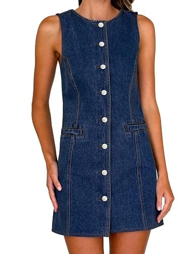 Women's Denim Dress - Image 1